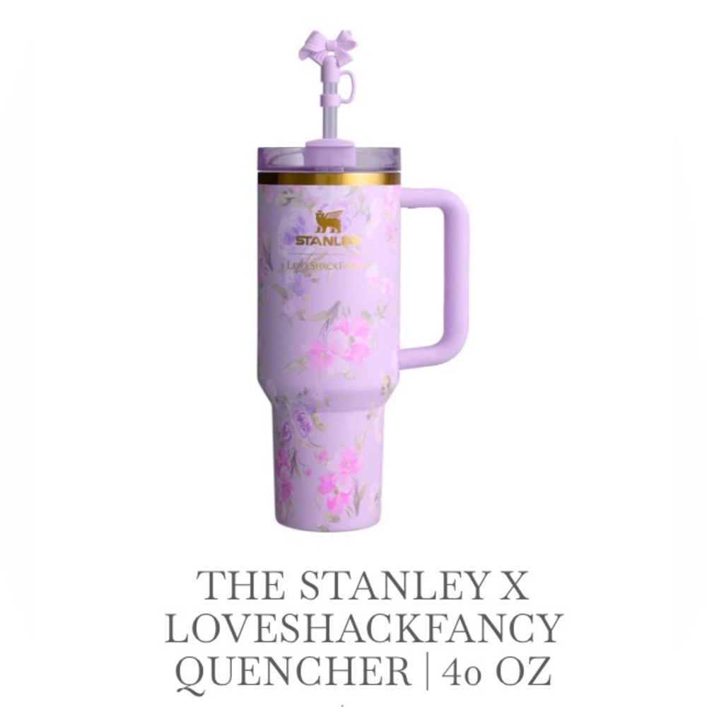 READY TO SHIP NOW! NWT and Box - The Stanley x LoveShackFancy 40 oz. Quencher